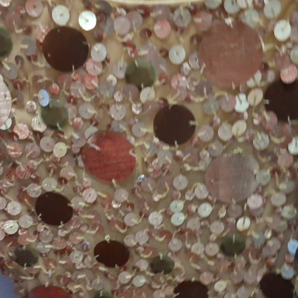 Adrianna Papell Metallic Sequin Mini Dress - Picture 3 of 6